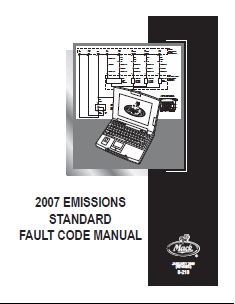 Manual de códigos de fallas estándar de emisiones de Mack Engine 2007