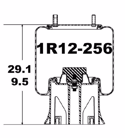 1R12-256 Side View