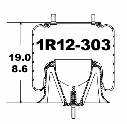 1R12-303 Side View