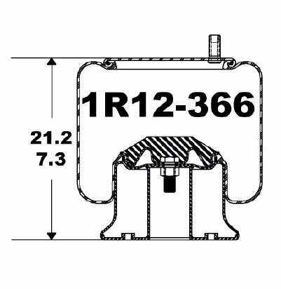 1R12-366 Side View