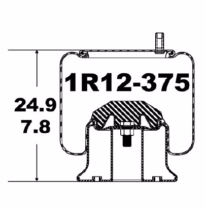 1R12-375 Side View