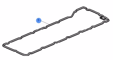 Mack Truck 20736230 Sealing Strip, Valve Cover
