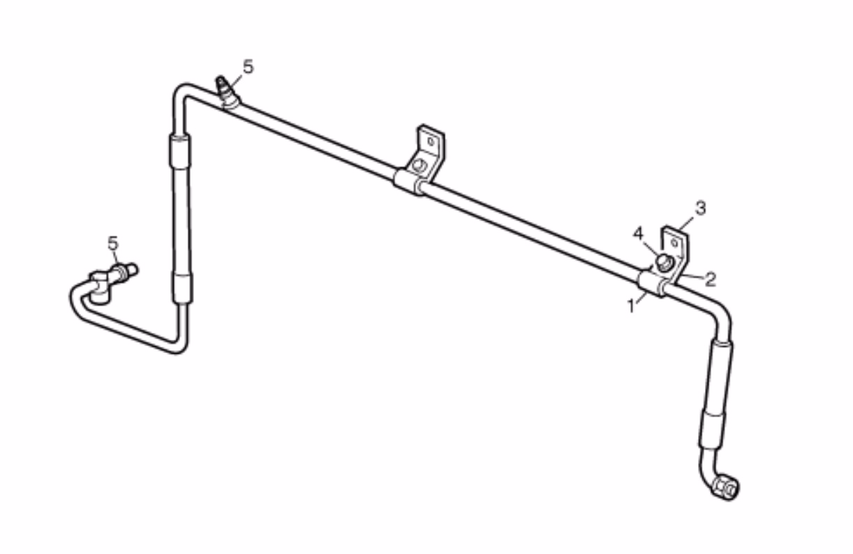 Volvo Truck 21524972 AC Hose Assembly