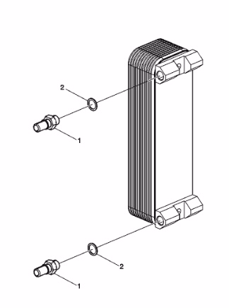 Volvo Truck 23835830 Transmission Oil Cooler