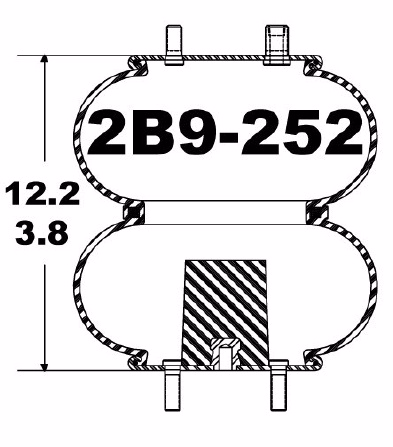 2B9-252 Side View
