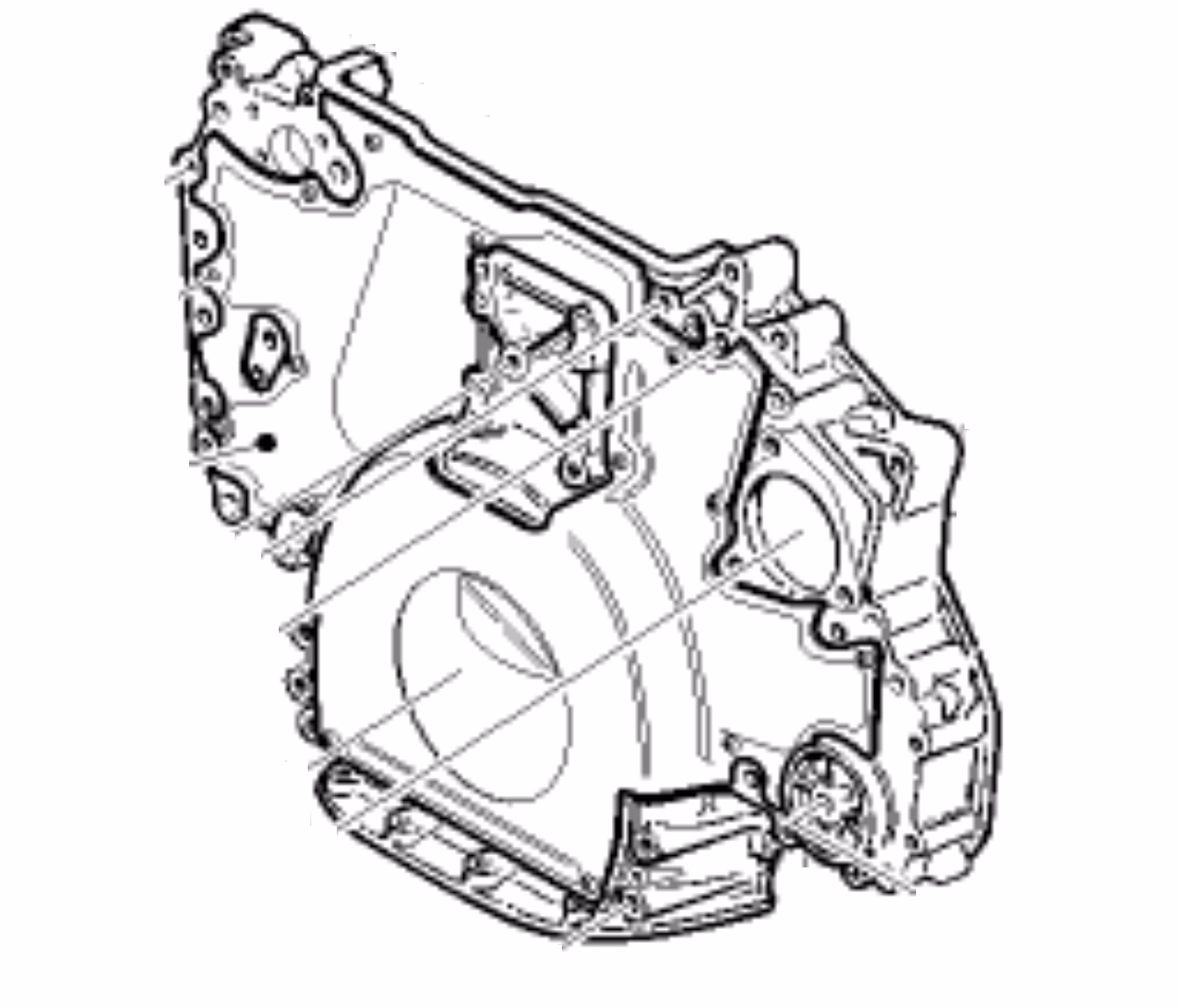 Volvo Truck 3165064 Timing Gear Cover
