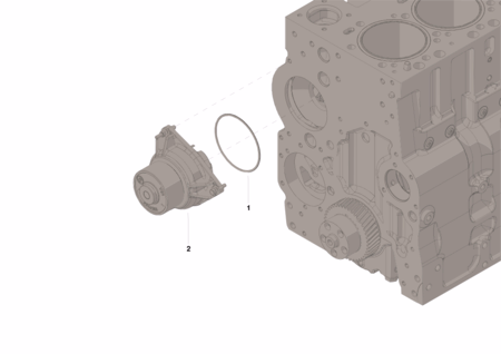 Cummins 6410399 Water Pump Kit
