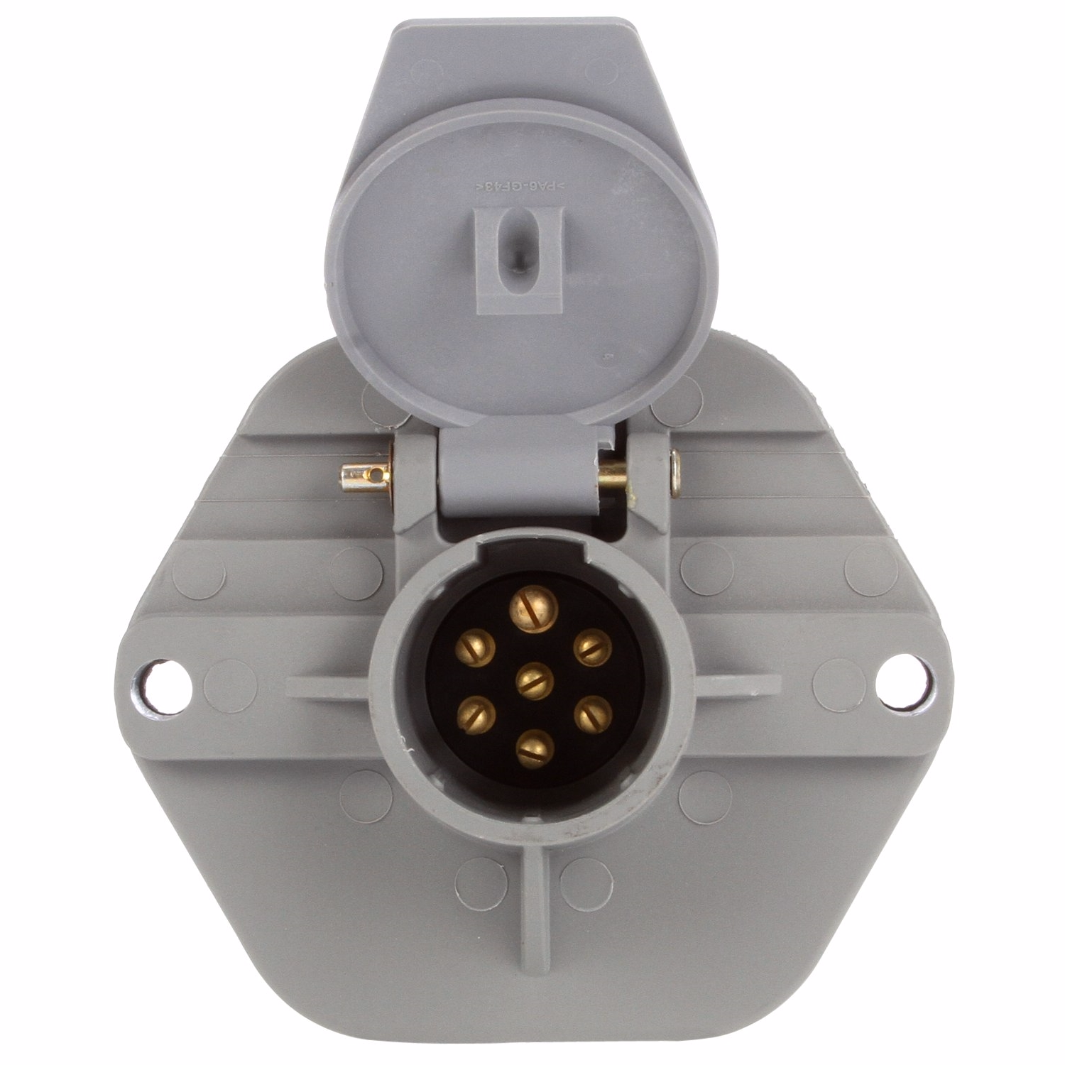 Truck-Lite 7 Way Receptacle Split Pin 20amp 50865