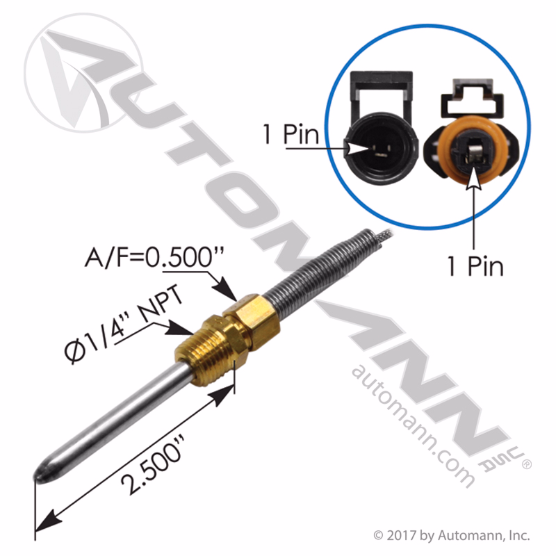 Automann 577.96524 Exhaust Gas Temperature Sensor
