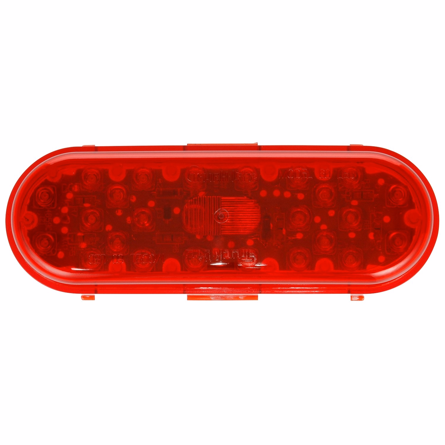 Truck Lite 60050R 60 Series LED Stop/ Turn/ Tail Light with Grommet Kit