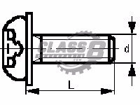 Volvo Truck 60112097 Six Point Socket Screw