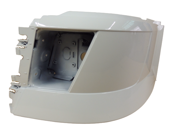 Volvo Truck 85135782 Left Hand Bumper Painted Glacier White