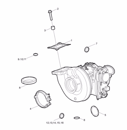 Volvo Truck 85151094 Turbo Kit