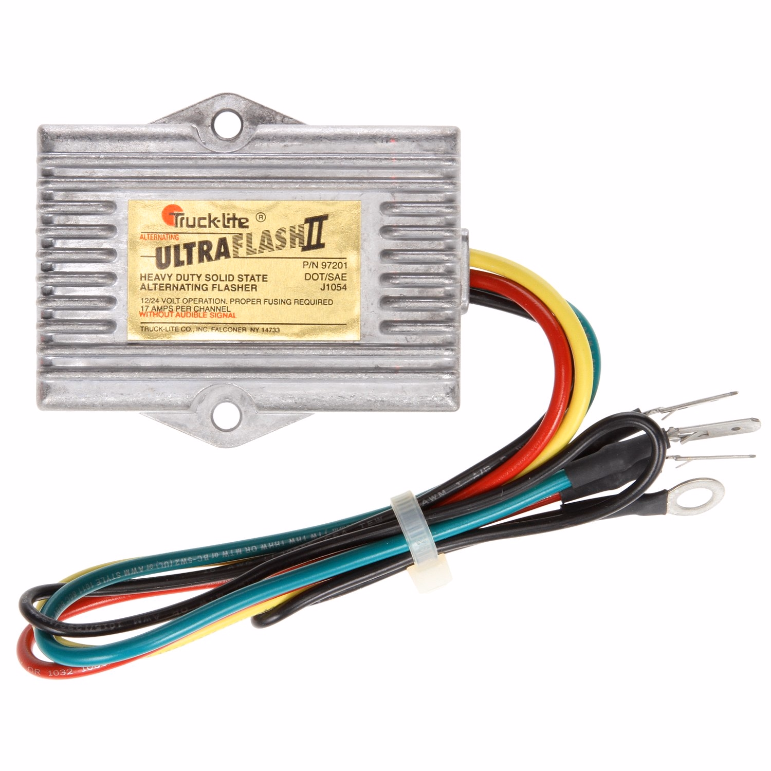 Truck-Lite 97201 Heavy-duty alternating non-audible flasher