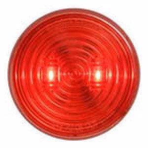 Road Choice CML527RL Clearance/Marker Light; Sealed 2-1/2" Round; 2-Diode; Red LED