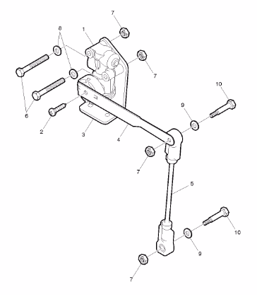 Mack Truck 21644757 RH Level Control  Valve