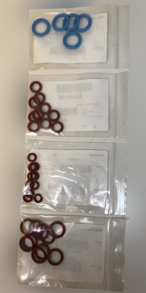 Volvo Truck O-Ring Kit - Press in Fitting 1/4, 3/8, 1/2 and 5/8 "ORDER PART #'S INDIVIDUALLY"