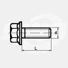 Volvo Truck 984869 Flange Screw