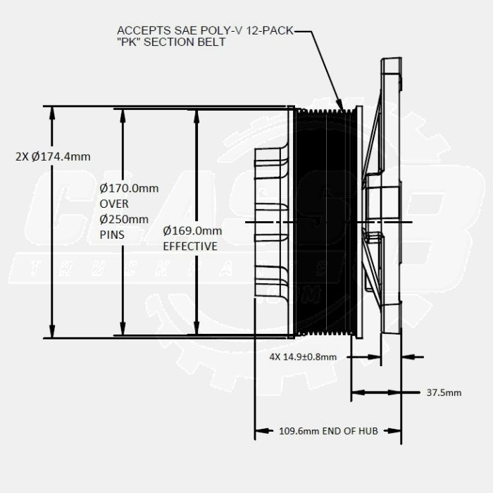 Kysor S-Clip 4399167