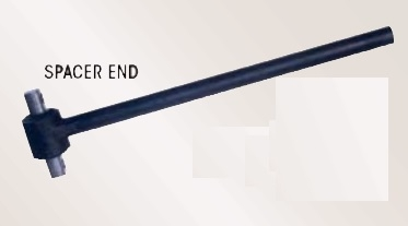 Hendrickson 66661-000H Torque Rod, 27" Spacer End - Staddle