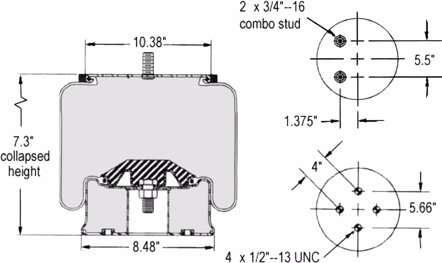 Hendrickson S-22045 Air Spring
