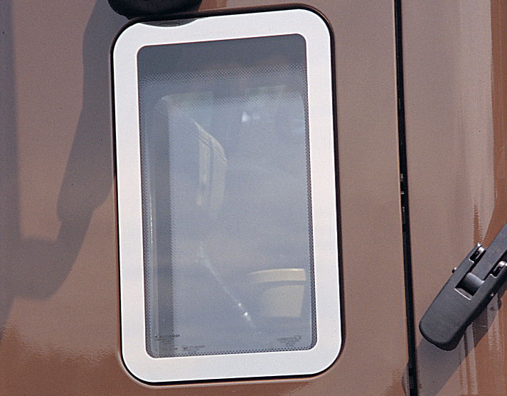 Mack Truck pre-2012 Granite Passenger Door Window Trim 3281-MSSG072
