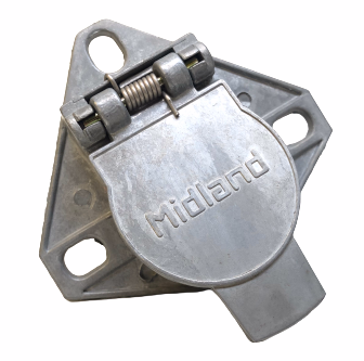 Haldex Midland MIDBE23702 7 Way Receptacle