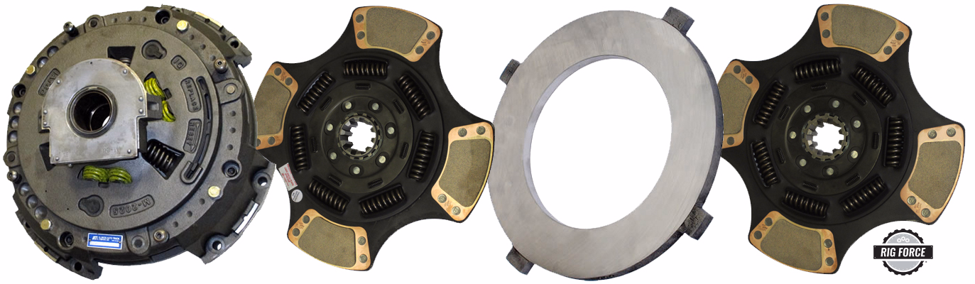 RIG FORCE RFNMU701-304-4 HEAVY-DUTY, SELF-ADJUSTING 15-1/2&quot; CLUTCH ASSEMBLY
