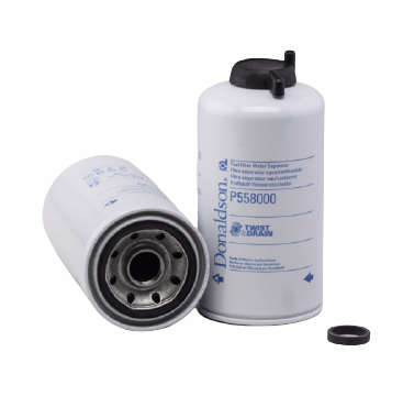 Donaldson P558000 Fuel Filter, Water Separator Spin-On Twist&amp;Drain