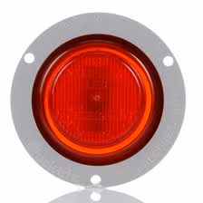 Truck-Lite 10 Series, LED, Red Round, 2 Diode, Marker Clearance Light 10051R