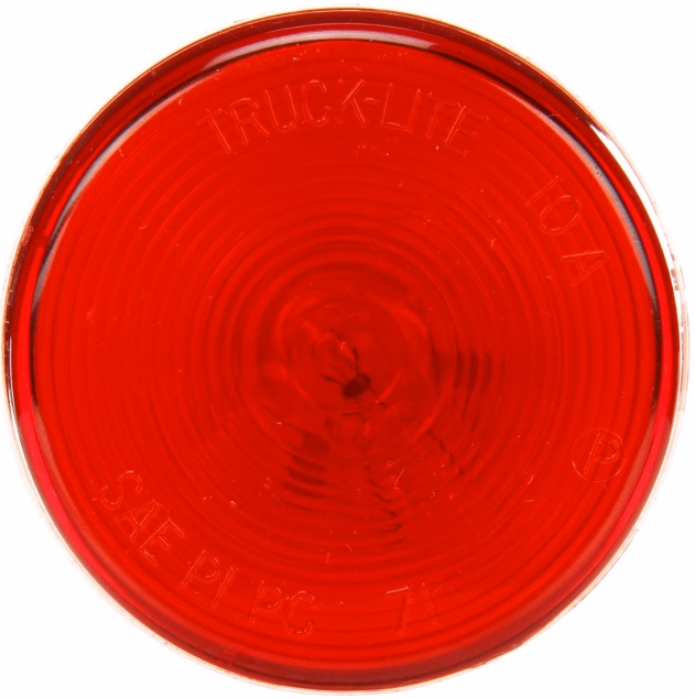 Truck-Lite 10202R Red, 10 Series 2-1/2'' Marker &amp; Clearance Lamp