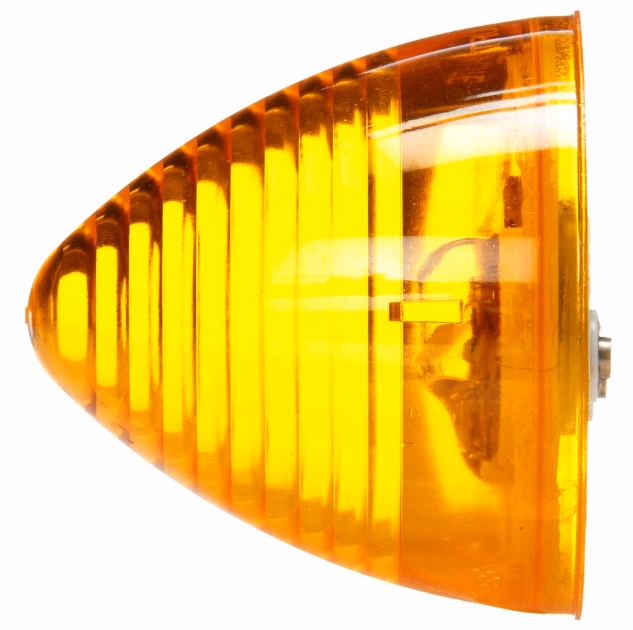 Truck-Lite 10203Y Yellow Model 10 Beehive 2-1/2'' Market Light
