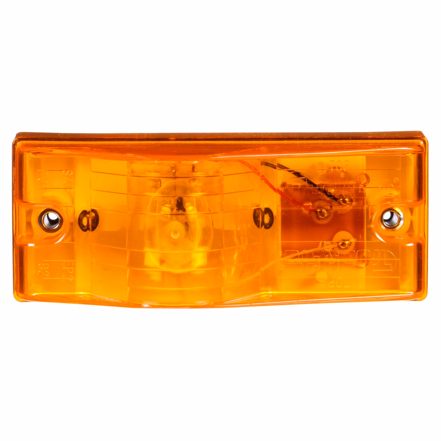 Truck-Lite 22 Series Side Turn Lamp w/Gasket, Yellow 22006Y