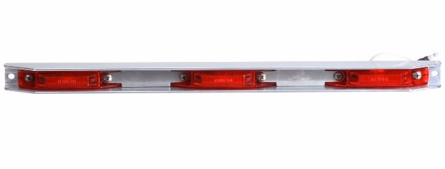 Truck-Lite 35740R Red, LED Model 35 ID Bar Aluminum