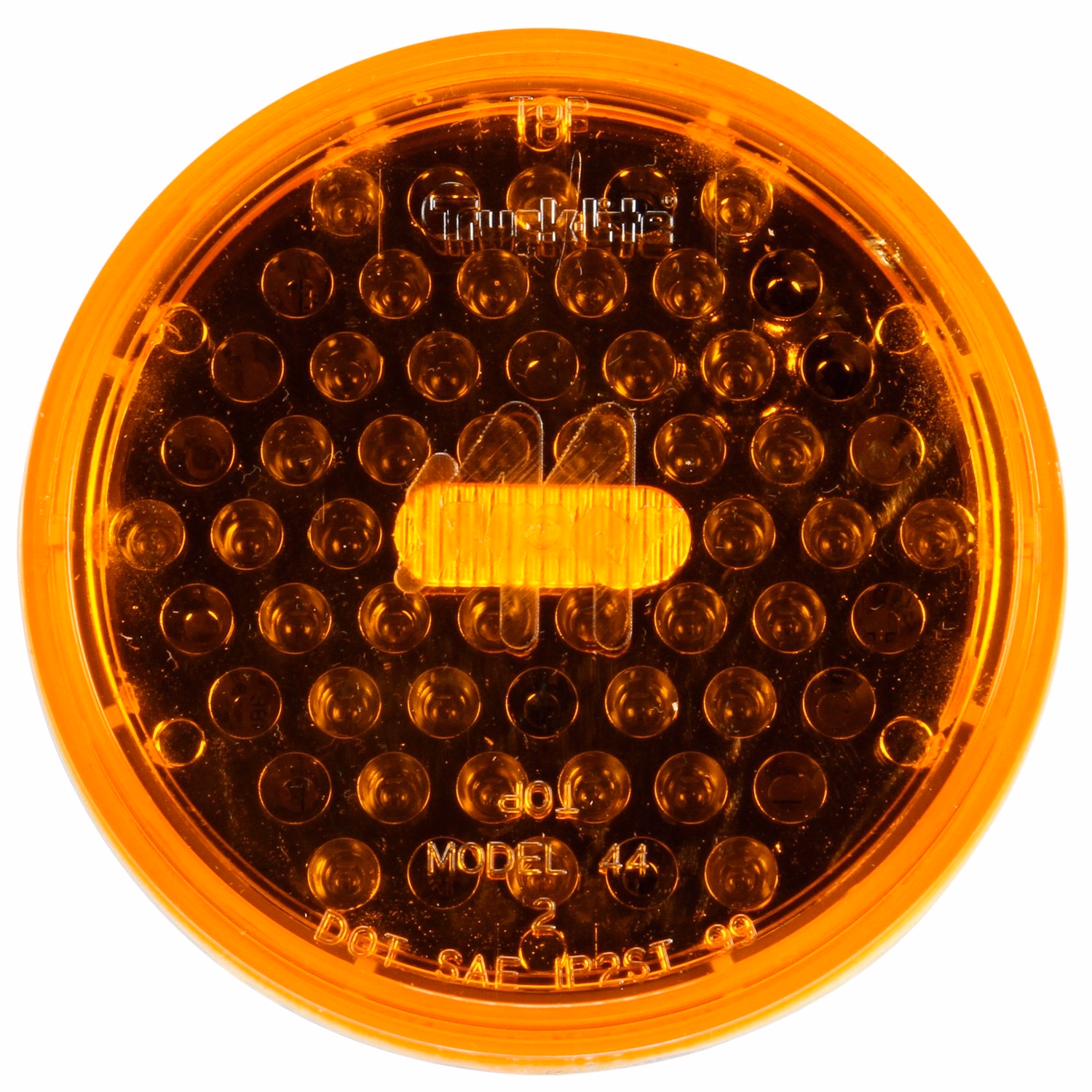Truck-Lite 44212Y Yellow Super 44 Series LED Integral Strobe 42 Diode Pattern