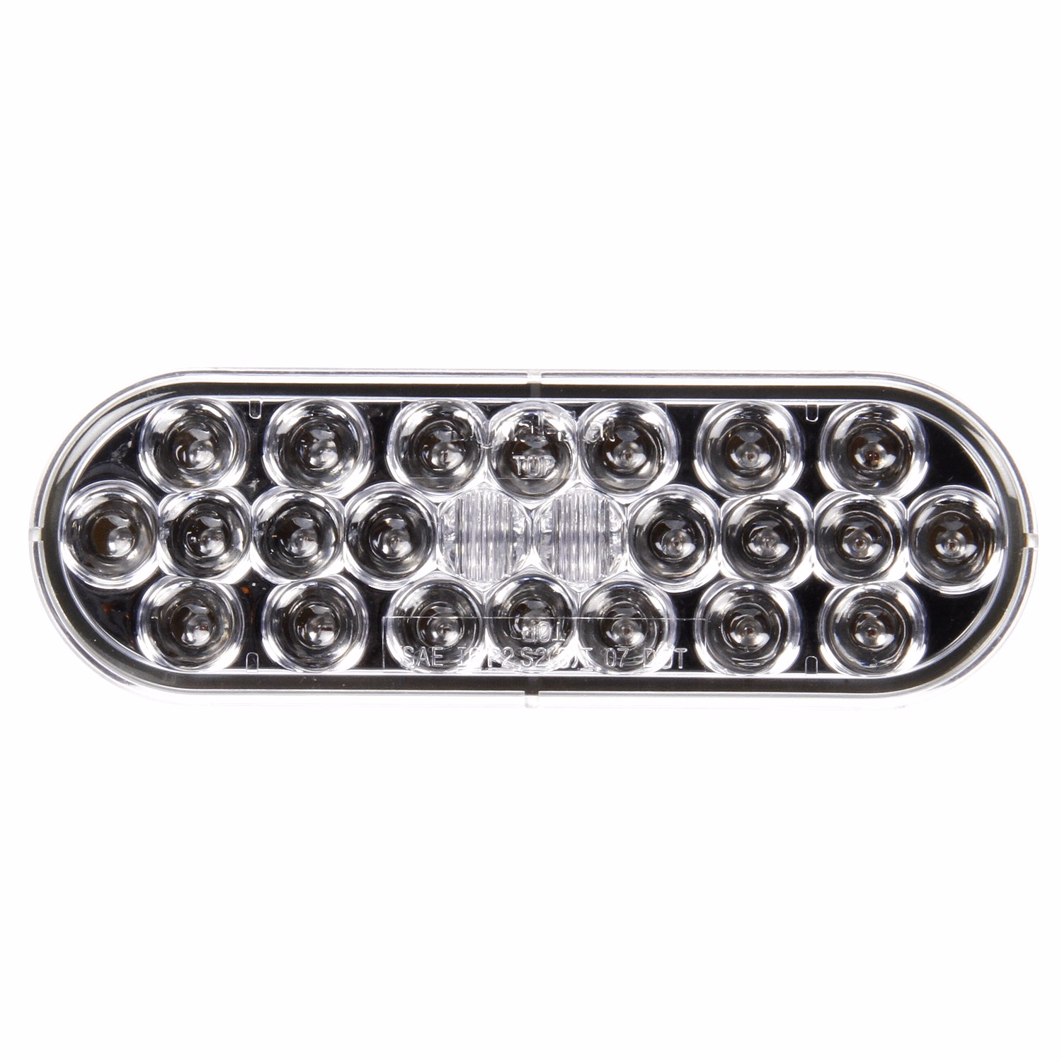 Truck-Lite 6051 Red, LED S/T/T w/Clear Lens