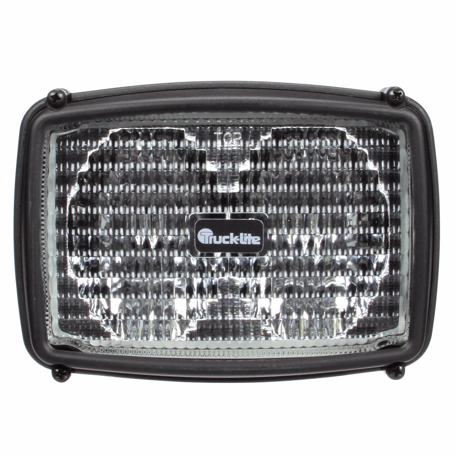 Truck-Lite Two Beam Work Lamp Trapezoid Pattern Clear, flood pattern 80491