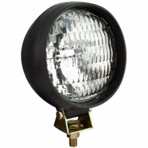 Road Choice UWL10 Utility/Work Light; 5" (4411 Sealed Beam); Rubber Housing; Plated Bracket
